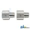 A & I Products Straight Solid Male NPT X Female ORB Adapter, 2 pack 3.75" x4" x2" A-43A19 - alternate 2